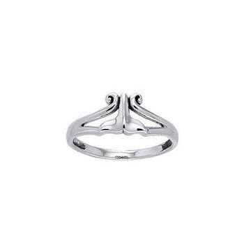 Whale Tail Ring TRI387 - Jewelry